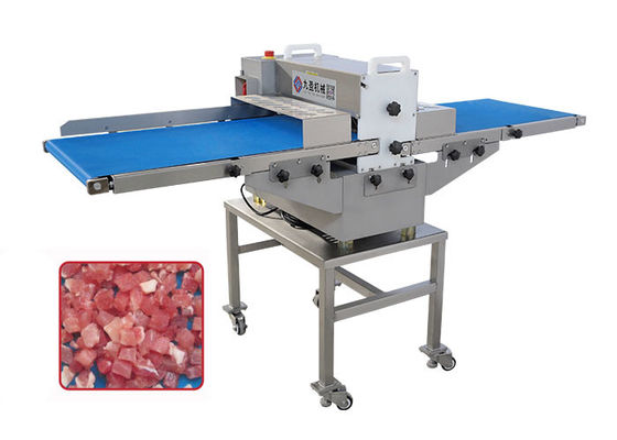 500 KG/h Przemysłowa Maszyna do cięcia kostki z konwerterem