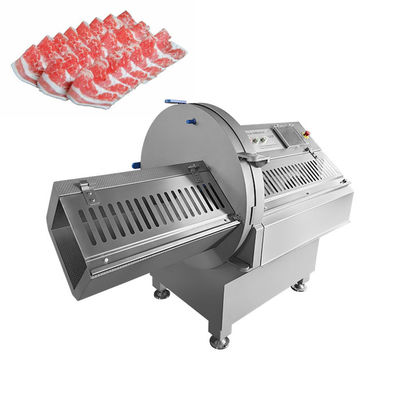 Wysokowydajna maszyna do cięcia mrożonego mięsa z kością i bez kości, z przyjaznym dla użytkownika ekranem dotykowym