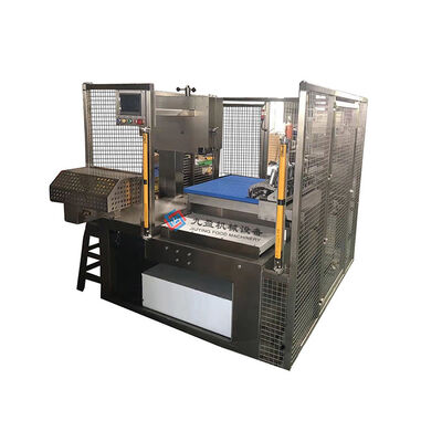 Automatyczna piła taśmowa do mięsa z systemem pojedynczego cięcia i osłoną ze stali nierdzewnej