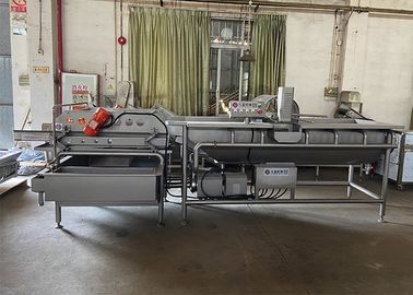 Automatyczna myjka do warzyw 4,8 kW 220 V / 380 V Maszyna do czyszczenia sałaty