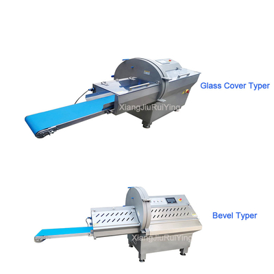 Automatyczna krajalnica do mrożonego mięsa Bekon Kiełbasa Baranina Roll Cutter Machine