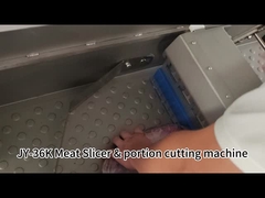 JY-36K Horyzontalny kręgarz mięsny z pasem przenośnikiem do kroienia mrożonej wołowiny